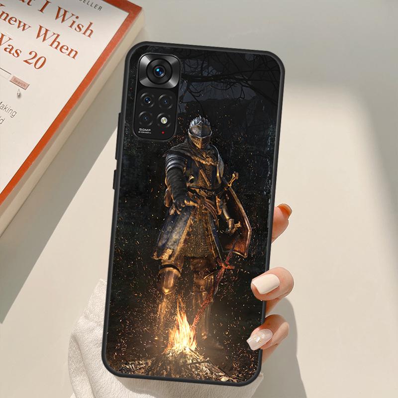 Game Dark Souls Case For Xiaomi Redmi Note 11 10 Pro 8 9 9S 10S 11S 9A 9C 10A 10C K40 K50 Gaming Cover
