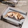 Summer Breathable Dog Marching Bed All Seasons Removable Washable Dog Beds Sleeping Medium Large Pet Kennel Cats Assembled