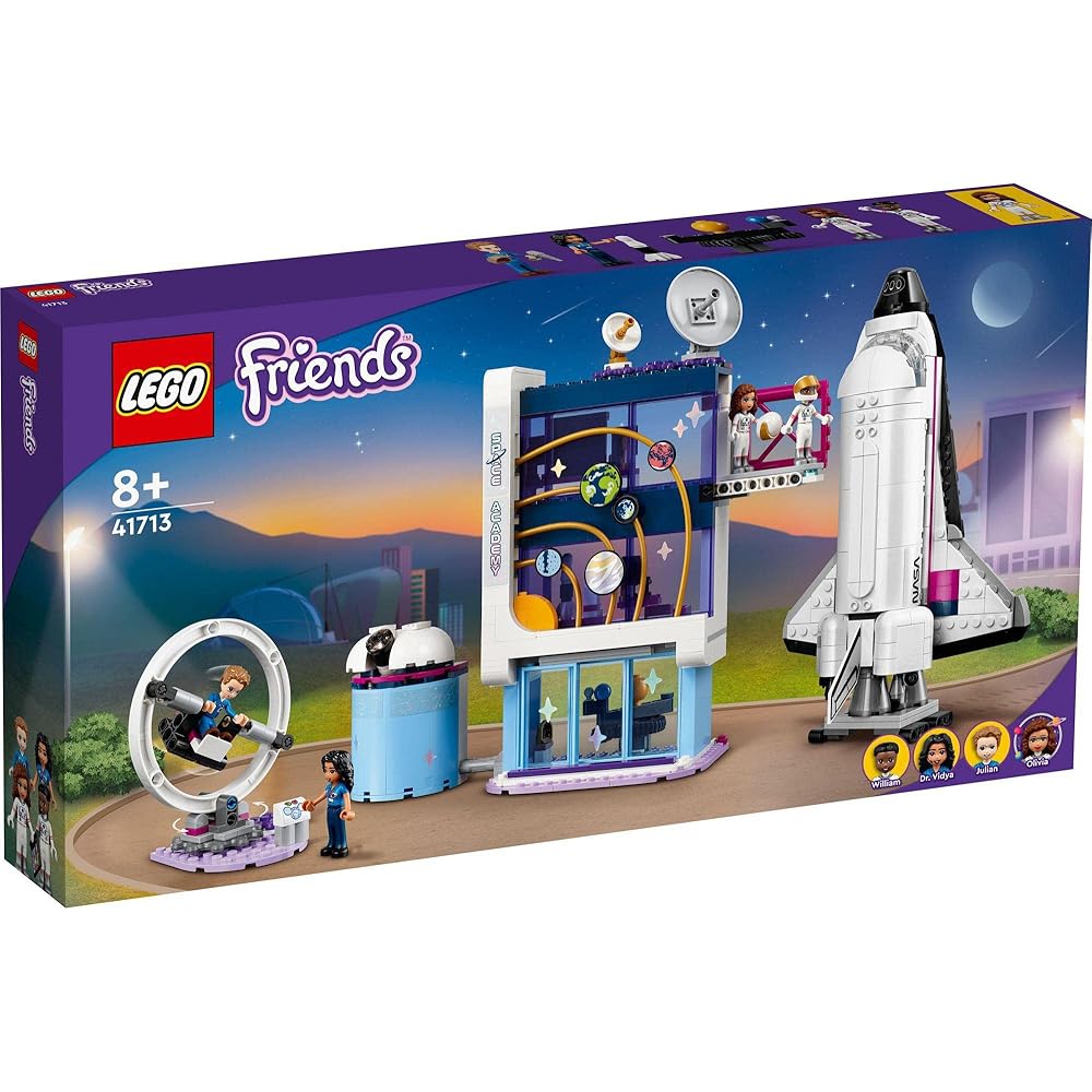 LEGO Friends Olivia's Space Academy Building Set 41713 Toy for Girls Age 8 and Up