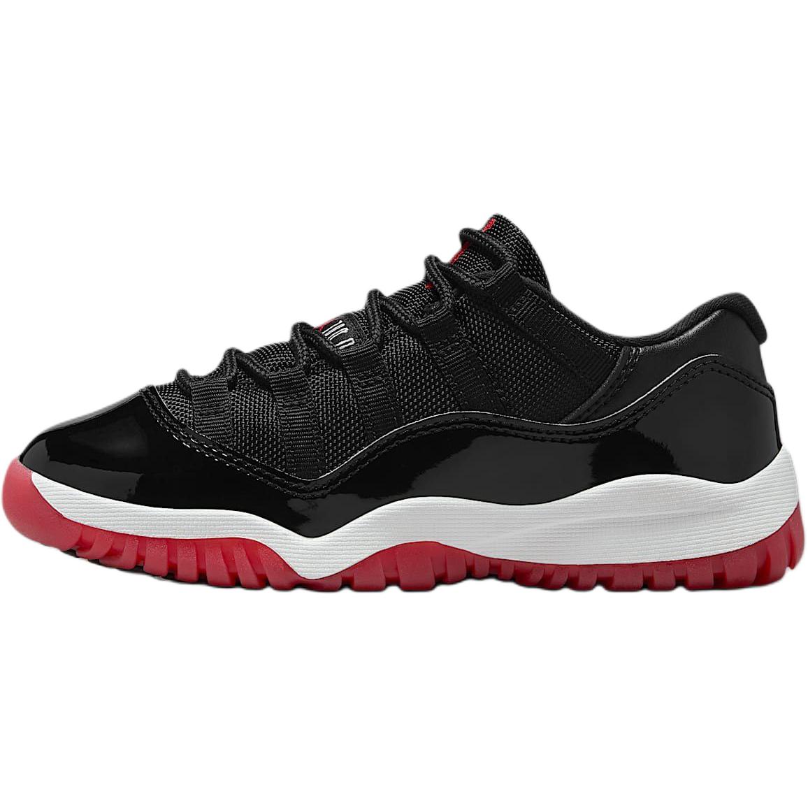 

Air Jordan 11 Retro Low PS Kids Classic Bred Retro Casual Shoes FV5116-006 33.5