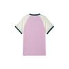 Adidas Logo Outdoor Casual Sports Crew Neck Pullover Short Sleeve T-Shirt Men Tops Light-Purple JC6513