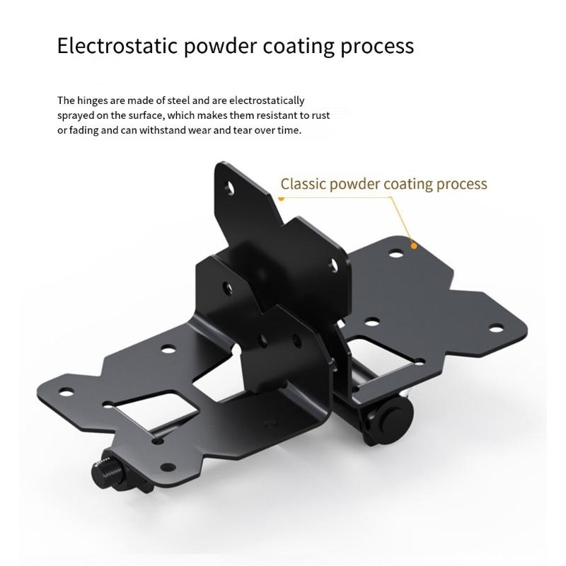 Adjustable Degree Gate Hinges Stainless Steel Auto Closing Gate Hinges Fence Door Hinge Garden Door Accessories