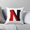 Northeastern University Pillowcase Polyester Linen Velvet Creative Zip Decorative Car Cushion Cover Wholesale