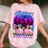 Y2k Kpop Sajaboys Anime T Shirt Men Women Loose Cotton Short Sleeve Graphic Tee Streetwear Casual Top Summer Fashion Unisex