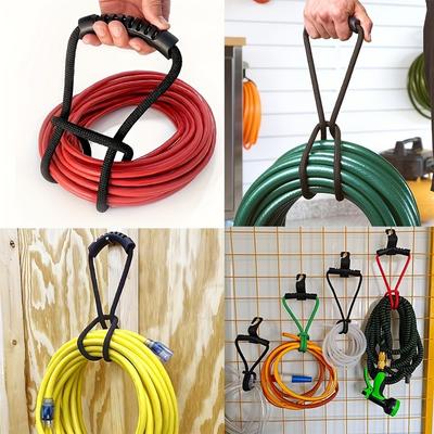 Kabel-Organizer-Halter mit dreieckiger Schnalle, Draht-Manager, Netzkabel-Management, schwere Nylon-Kabelaufbewahrungsgurte für Kabel, Schläuche