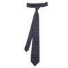 Fashion Style 7 Cm Jacquard Retro Striped Neck Tie Green Versatile Casual Ins Neck Ties for Men and Women Shirt Accessory