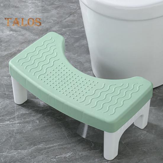 Fußhocker Breite Basis Rutschfeste Textur Ergonomisches Design Toilettenfußstütze Wasserdicht Vielseitiger Badhocker für Toilette Schwangerschaft ältere Menschen