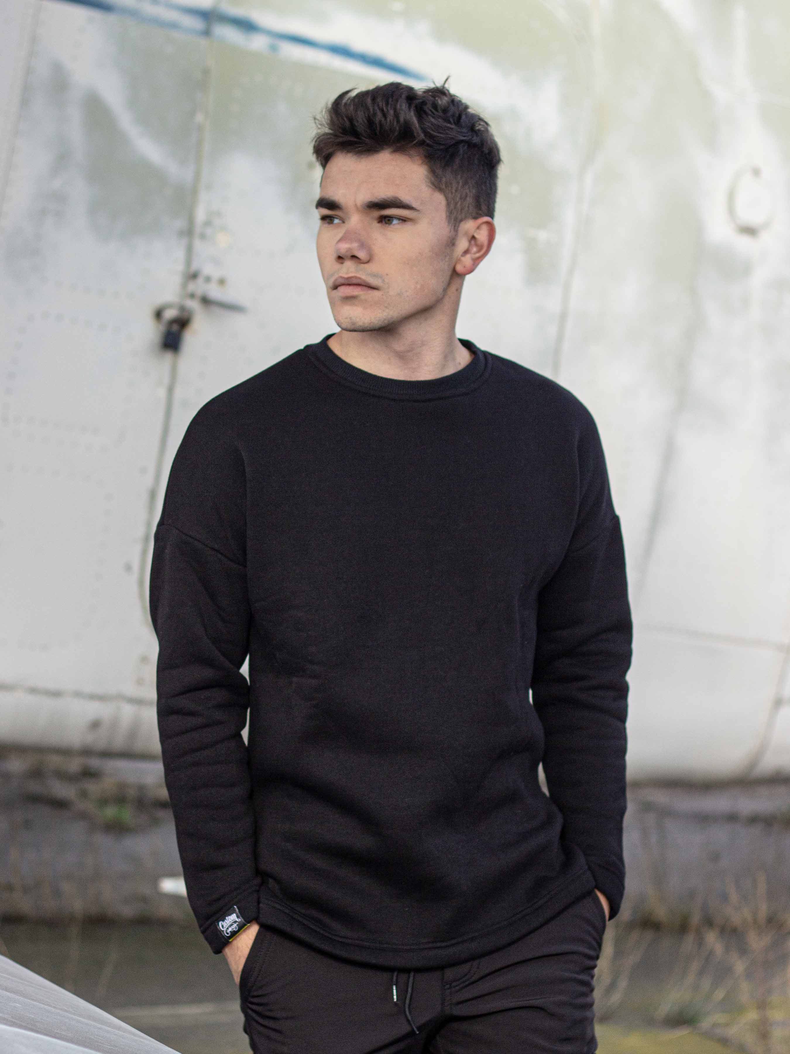 

Світшот утеплений Custom Wear чорний XL чорний