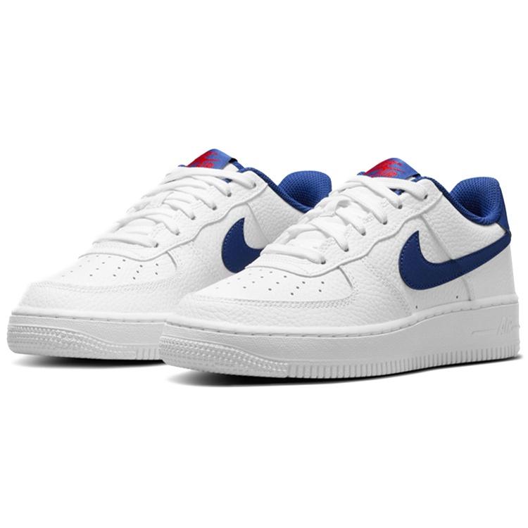 (GS) Nike Air Force 1 'White Deep Royal' Kids' CT3839-101