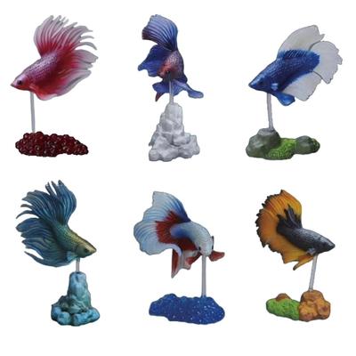 [Standsteine] Kampffisch - Betta - 2, Set von 6