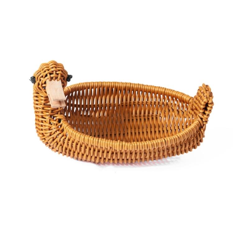 Animal Themed Basket for Organizing Fruits and Toy Crafted from PP Materials
