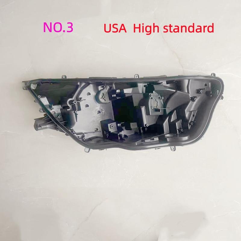 

For TOYOTA RAV4 2023 2024 Headlamp Base Headlight Rear shell Replacement Headlight House Black rear shell NO.3 Right side