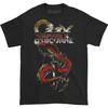 Ozzy Osbournnee T-shirt Vintage Serpent Homme Noir