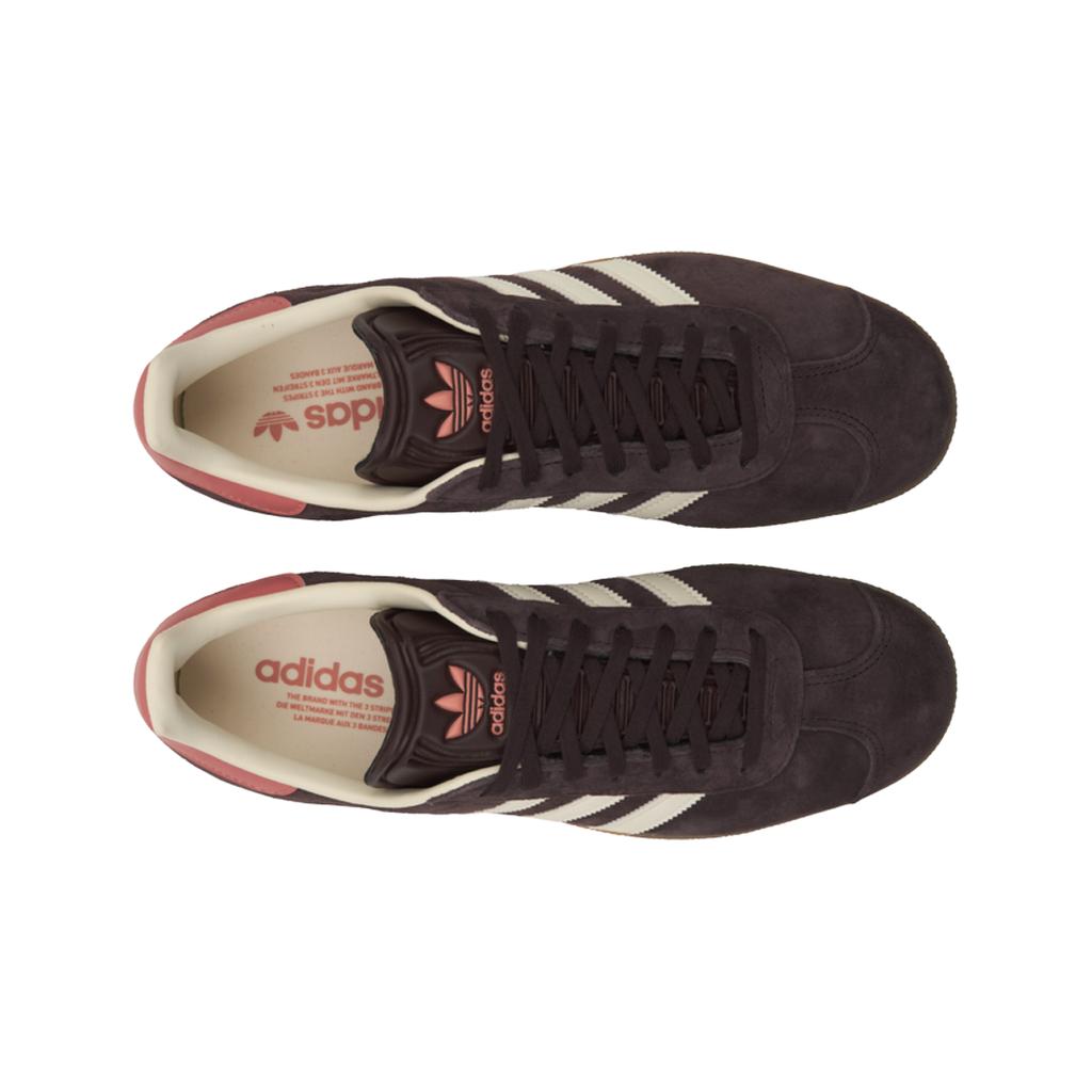 adidas Gazelle Shadow Brown Women Sneakers Cream-White Gum IF3233