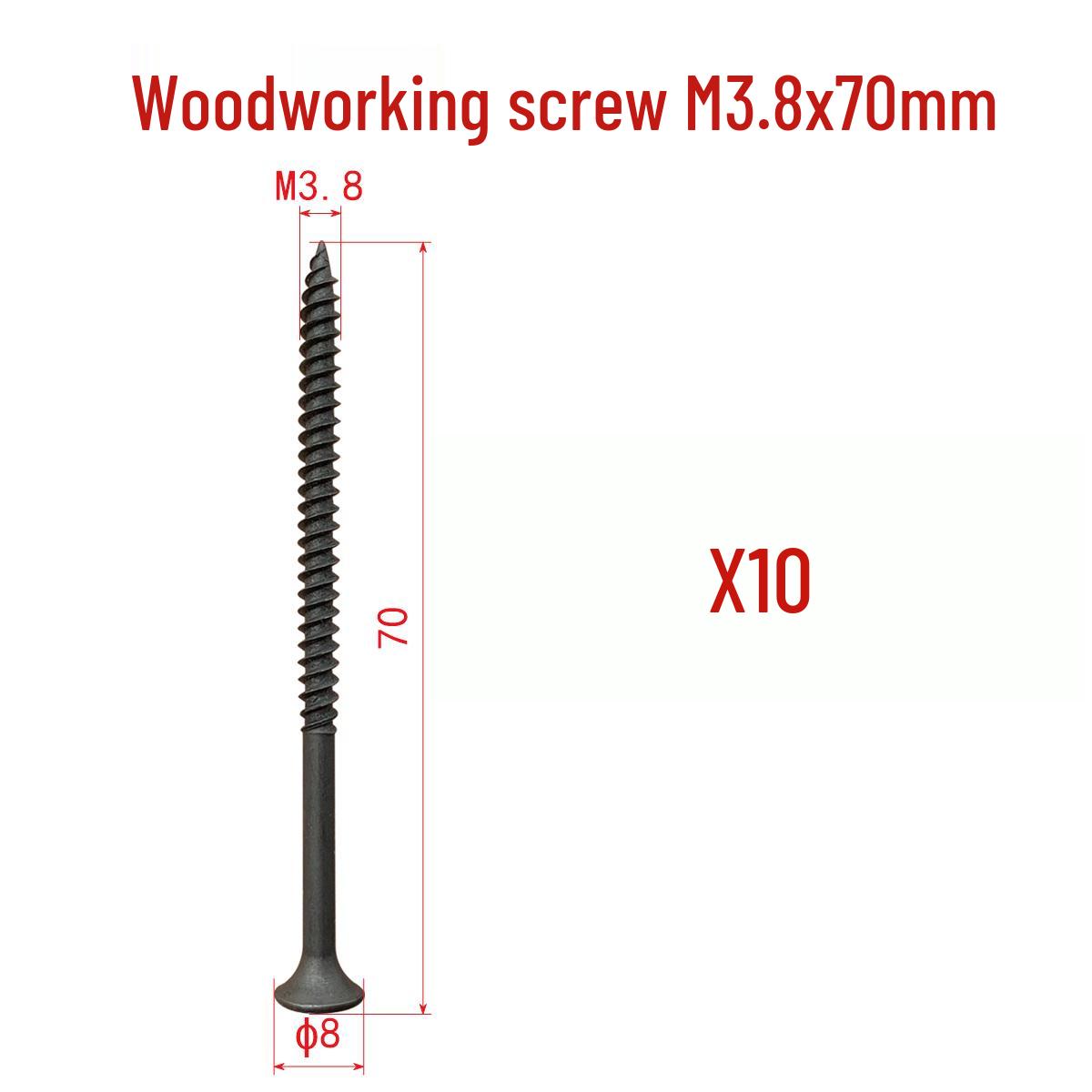 

Сірі фосфатовані саморізи M3.5 з потайною головкою для гіпсокартону та дерева