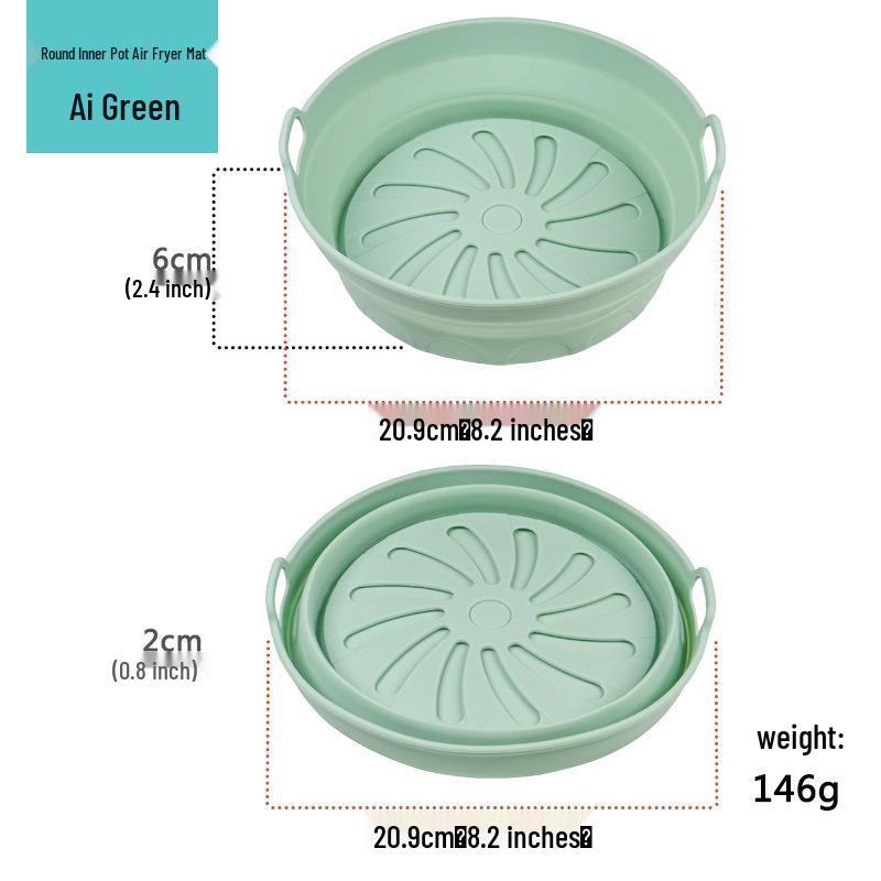 Silikonowa Forma do Pieczenia i Mata do Frytkownicy Powietrznej - Silikon Spożywczy
