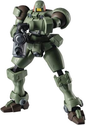 TAMASHII NATIONS GUNDAM UNIVERSE Mobile Report Gundam W LEO 150mm figurine mobile peinte OZ-06MS env.. ABS et PVC