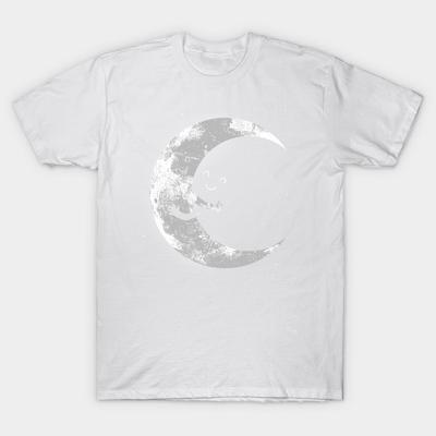 T Shirt Women Moon Hug Harajuku Print Kawaii Tshirt Summer Short Sleeve Female T-Shirt Top Tee