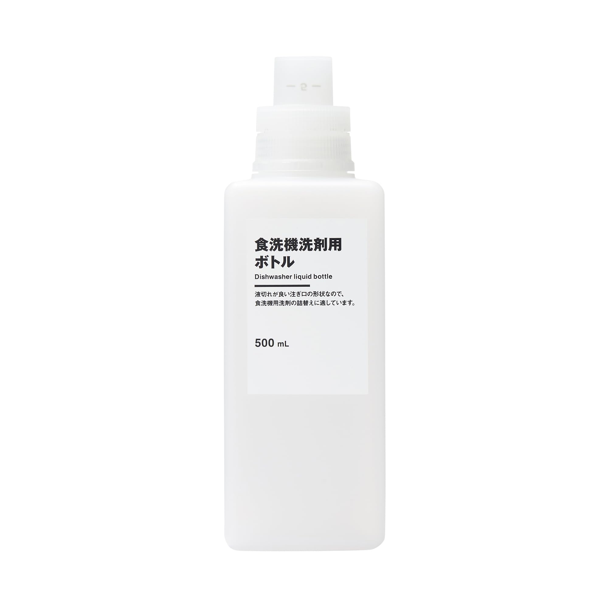 

MUJI dishwasher detergent bottle 500mL MAI31A2A