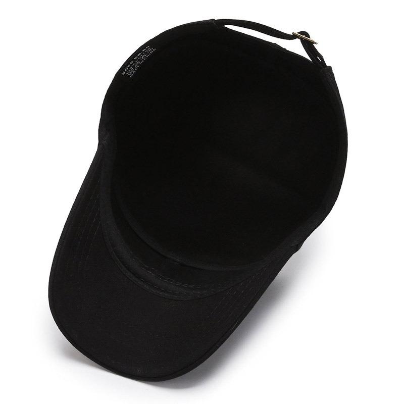 Hat solid color flat top hat spring and autumn fashion short brim visor cap cap casual hat trendy brand versatile