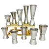 Doppelseitiger Cocktail-Messbecher aus Edelstahl 304 (15/30ml Unzen) Mit gerolltem Rand 30/60ml Messzylinder