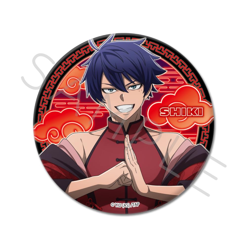 TV Anime [Tougen Anki] 2nd Edition Round Can Badges [8 Types In Total, Trading] 8-Piece Box