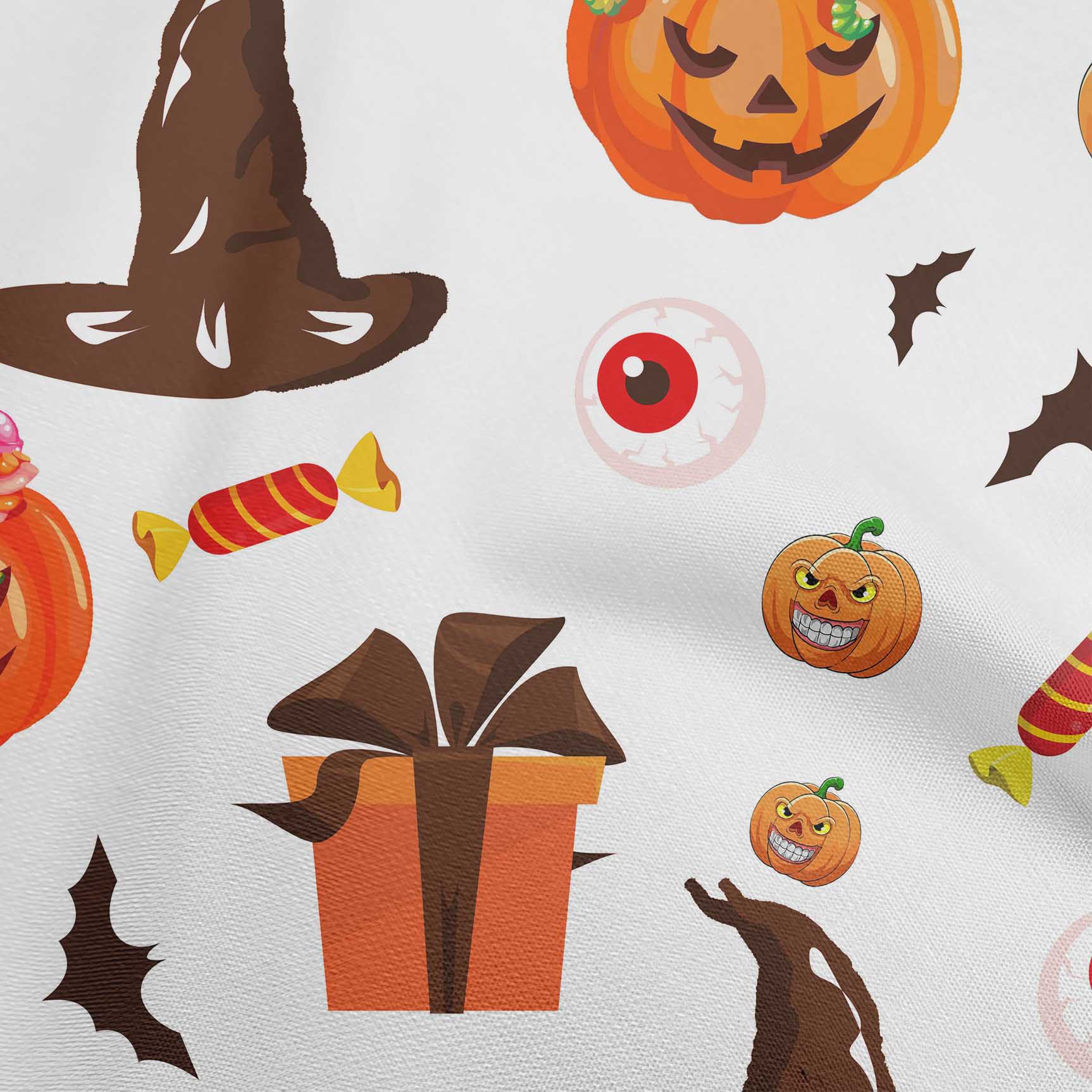 

OneOone Cotton Flex Blue Fabric Halloween Quilting Тканина для шиття з принтом у дворі 40 дюймів 42 Inch Wide - Viscose Chiffon білий