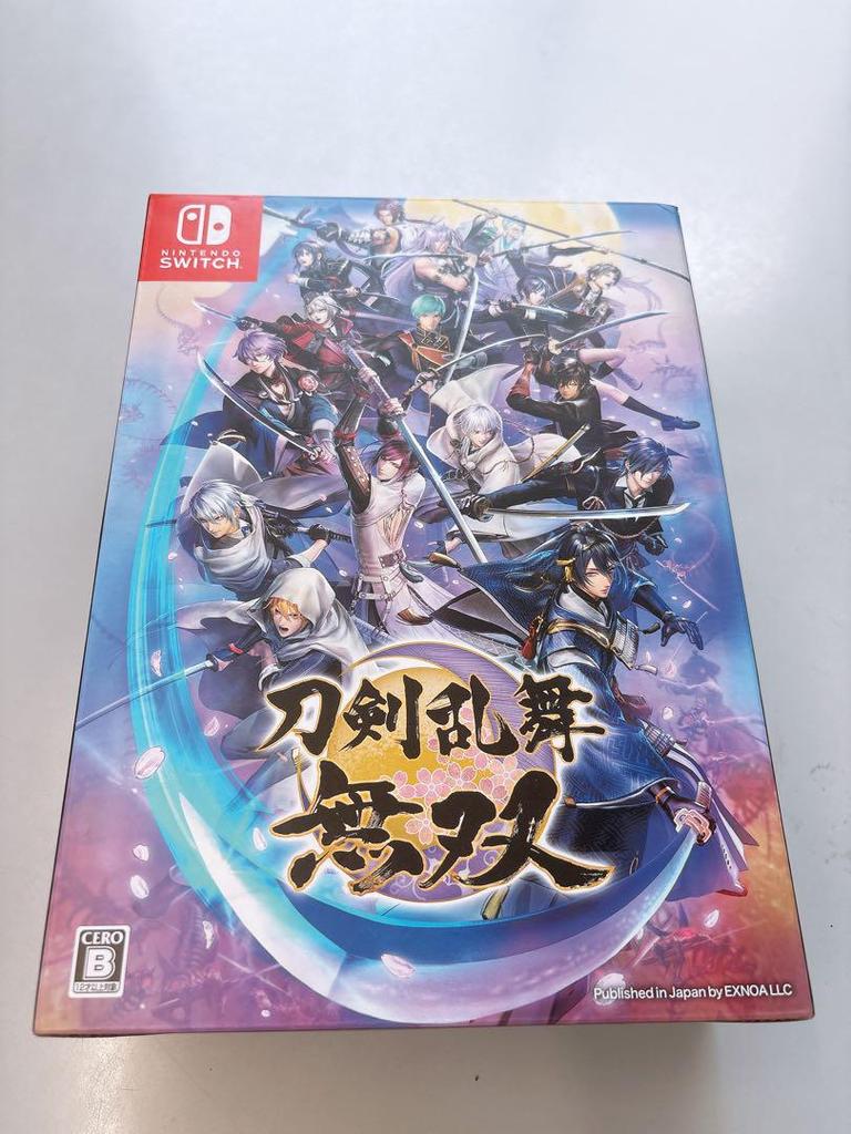 [USED] Touken Ranbu Musou Hard Case, CD, and Art Book Only