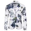 Men's Stylish Casual Print  Business Wedding Party Outwear Coat Suit Tops