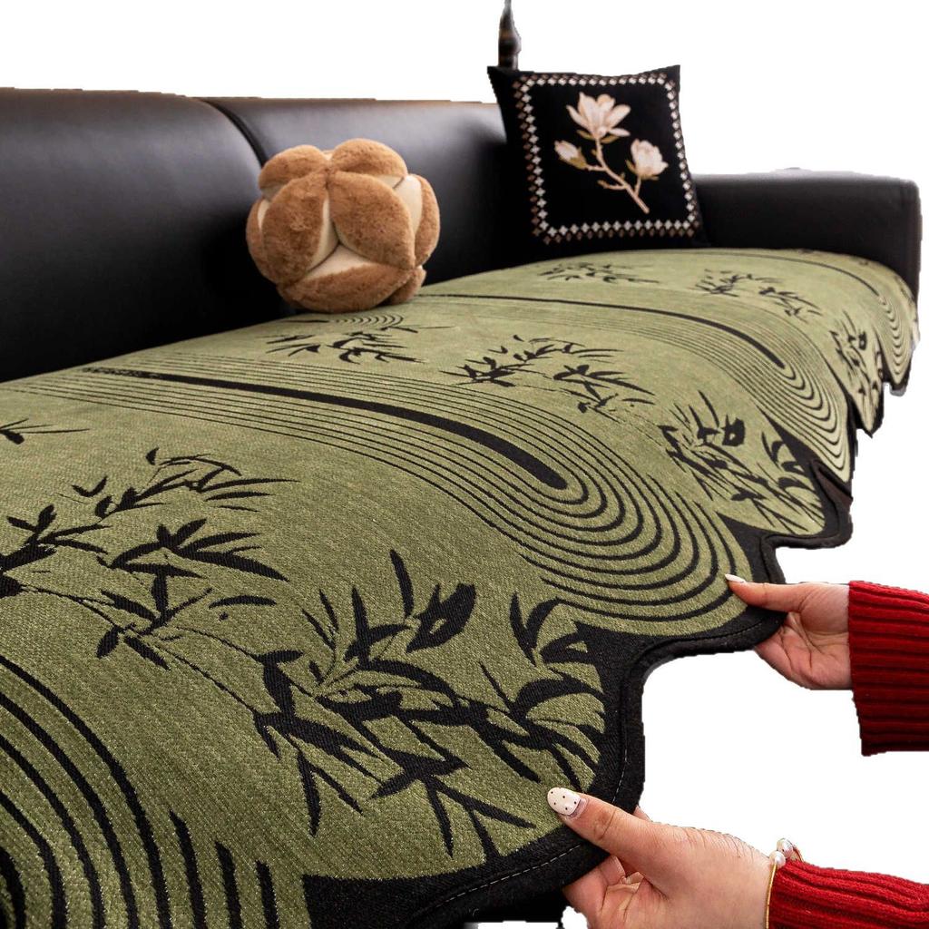 2025 New Special-shaped Sofa Cushion One-piece Straight Row Non-slip Sofa Seat Cushion Four-season Universal Sofa Cover Towel