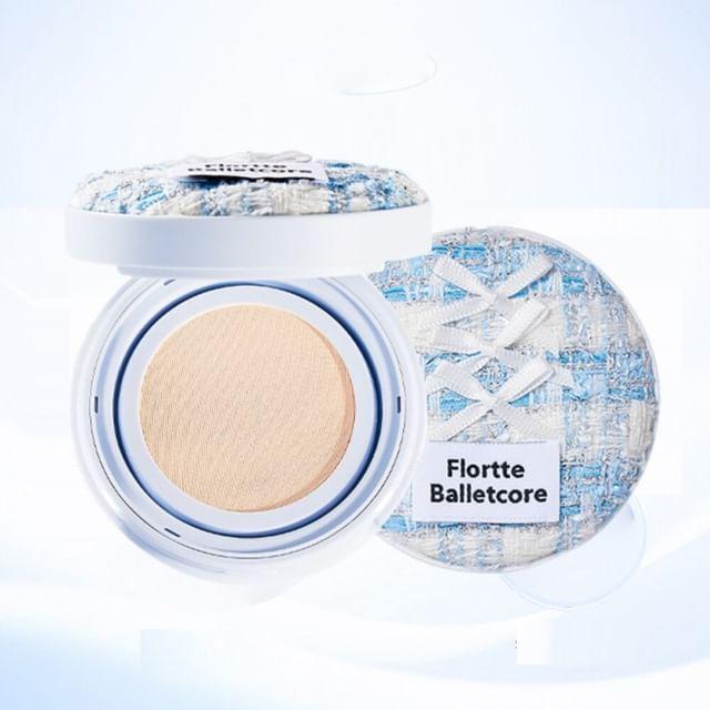 FLORTTE - Soft Matte Cushion Foundation - Blue #00 Cloud Souffle - 13g #00 Cloud Souffle - 13g