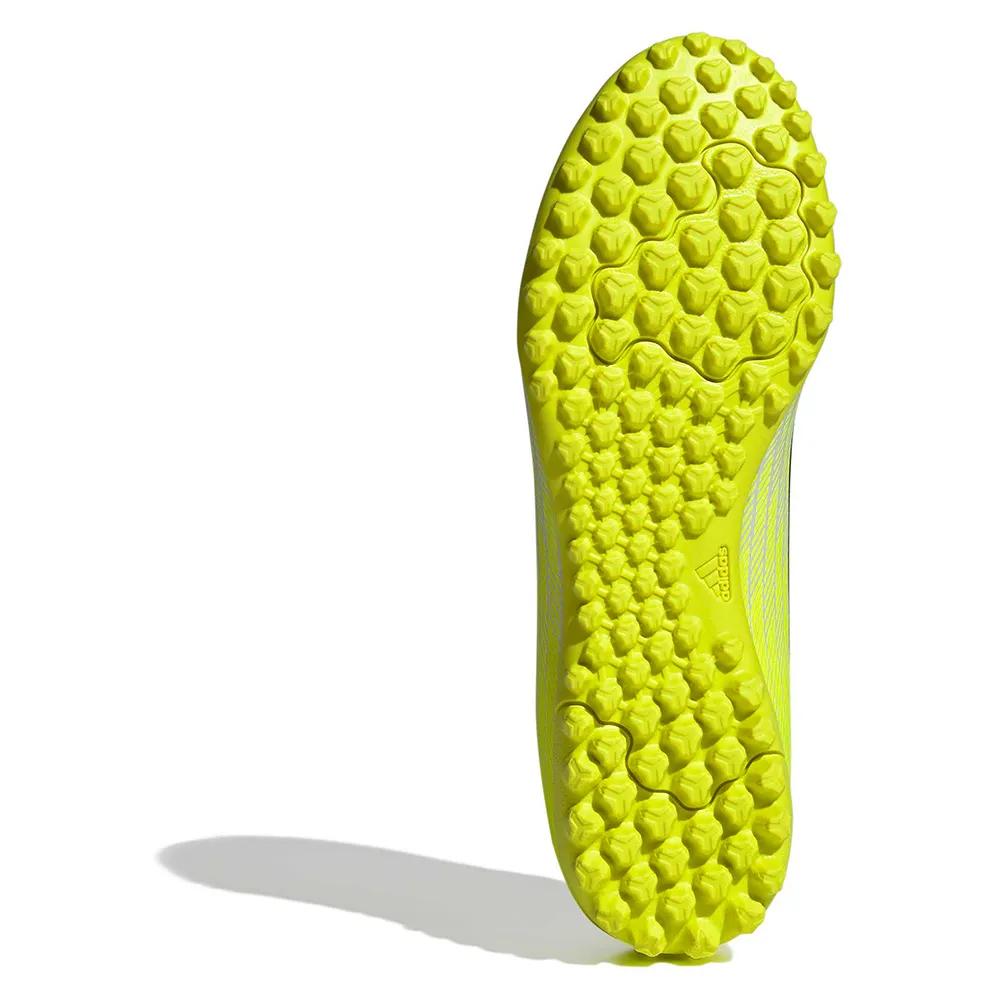adidas F50 club tf Fußballschuhe synthetisches Textil gelb