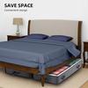 3 Layers Underbed Storage Bag Foldable Storage Bins Storage Containers  For Comforter