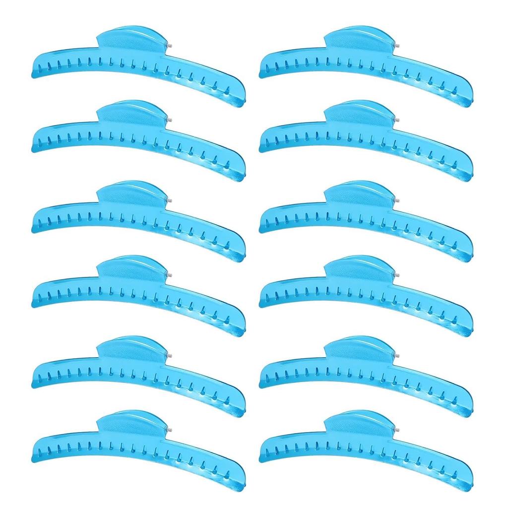 6PCS Vintage Metal Finger Wave Hair Clips Aluminum Hairpin Hairdressing Salon Barber Styling Tool Fixed Hairclips