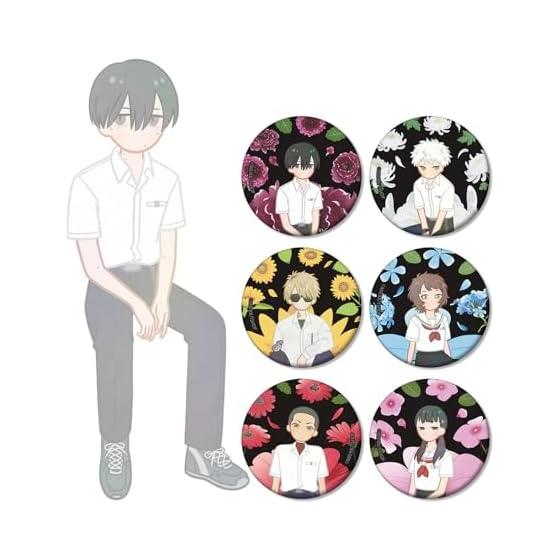 TV Anime The Summer of the Disappeared Trading Botania Mat Can Badge 6-Piece Box