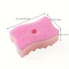 4/8Pcs Dishwashing Sponge Wood Pulp Cotton Color Magic Cleaning Sponge Remove Rust Pot Brushes Kitchen Washing Tool