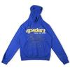European and American Trendy Brand Sp5der Spider Web Print Hooded Sweater for Men and Women Loose Heavy Fleece Hip Hop Couple Hoodie