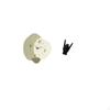 Whispering Gesture Wall Clock Artistic Hand Sign Decor Creative Sculpture Timepiece for Kitchen