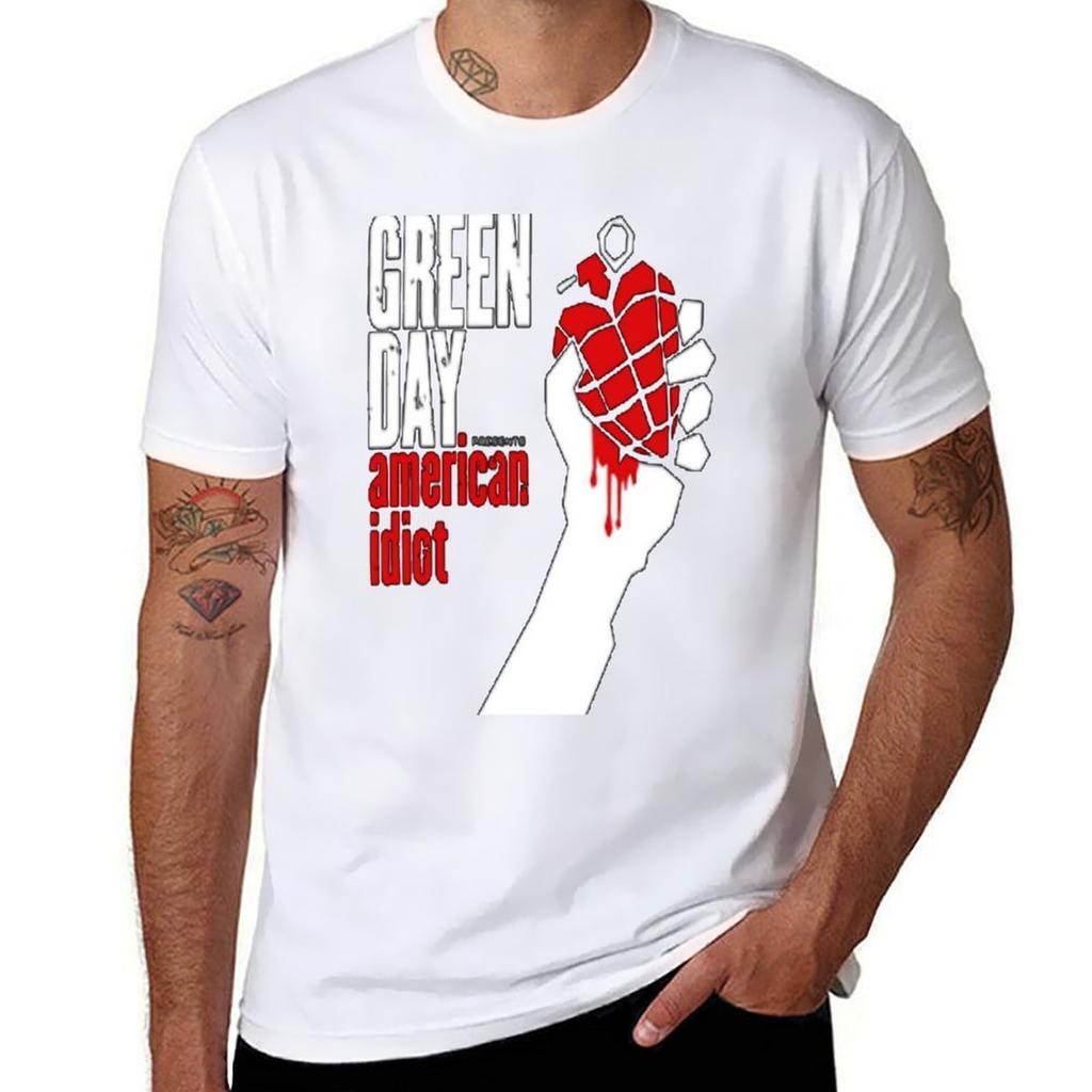 New Disegns Greenday Tshirt Breathable Sportswear Tshirt For Unisex