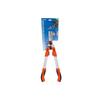 Taille-haie télescopique lame ondulée - stocker - longueur 73-87cm - couleur Orange