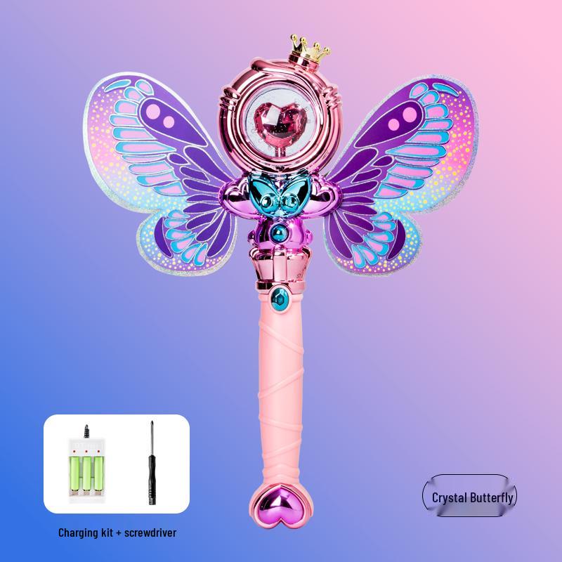 Luminous Fairy Princess Magic Wand Toy for Kids