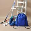 Drawstring Fitness Bag Water Resistant Oxfordcloth Sports Bag Light Weight Drawstring Backpack for Climbing Hiking