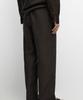 Masimodutti 100% Linen Houndstooth Pants