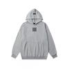 Essentials Style Heavyweight Cotton Hoodie Men Women Streetwear Oversized Fit 3-Stripe Letter Print Casual Sweatshirt
