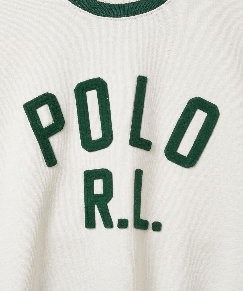 POLO RALPH LAUREN W Logo Fleece Sweatshirt - White