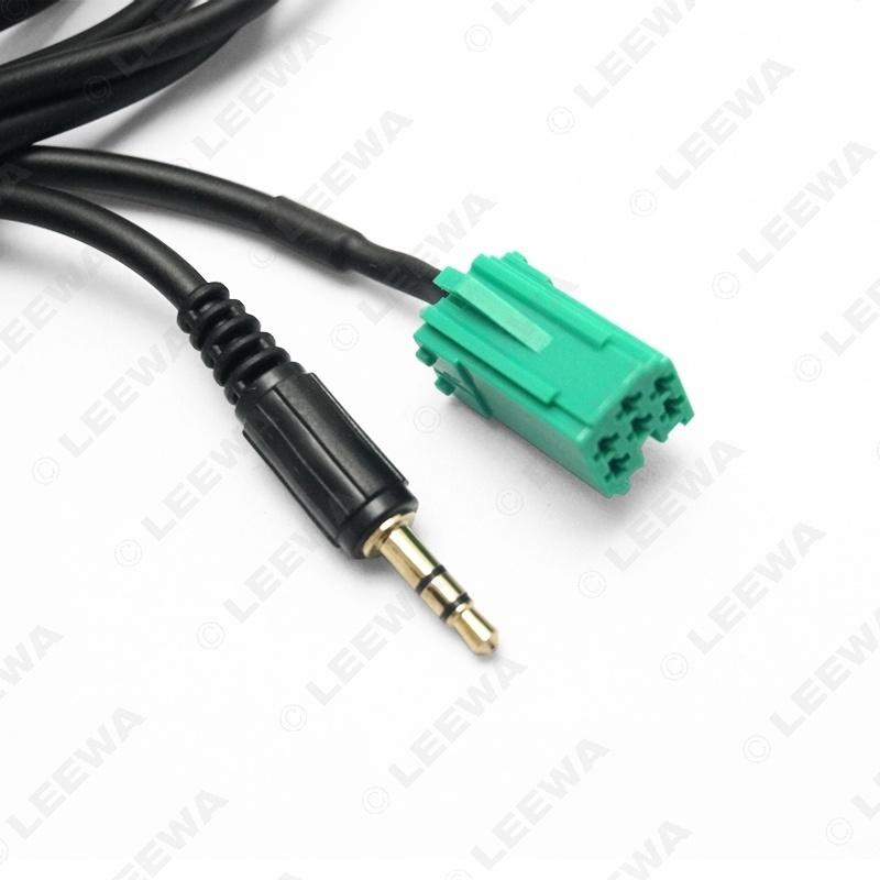 Aux In Input 3.5mm Adapter & Radio Removal Keys For Renault Clio Megane Laguna MP3 For IPod /iPhone #CA1731