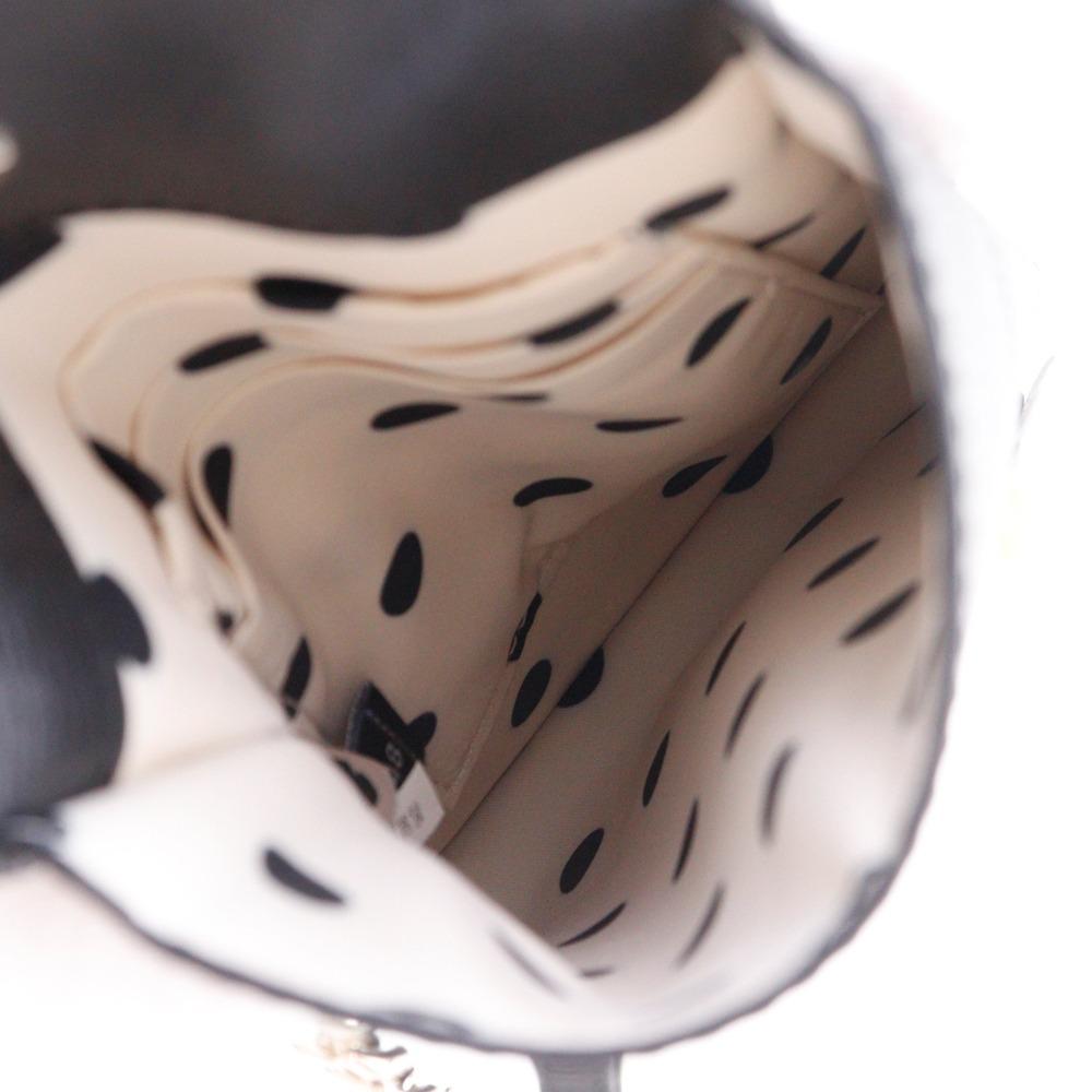 Kate Spade Smartphone Schulter Schultertasche 8AR00298 Blumen & Bienen schwarzes Leder Mehl Damen Gebraucht