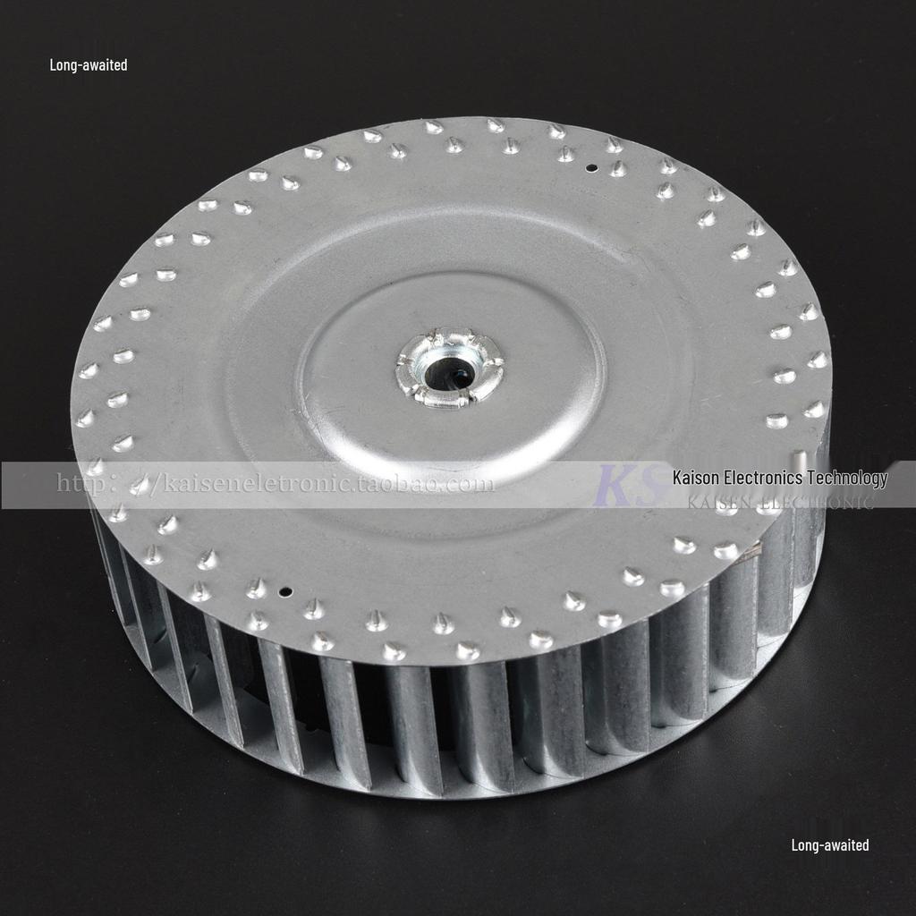 Galvanized High-Temp Motor Fan Centrifugal Impeller Wheel, 120mm Dia, 34mm-43mm Height, 6mm-8mm Inner Hole