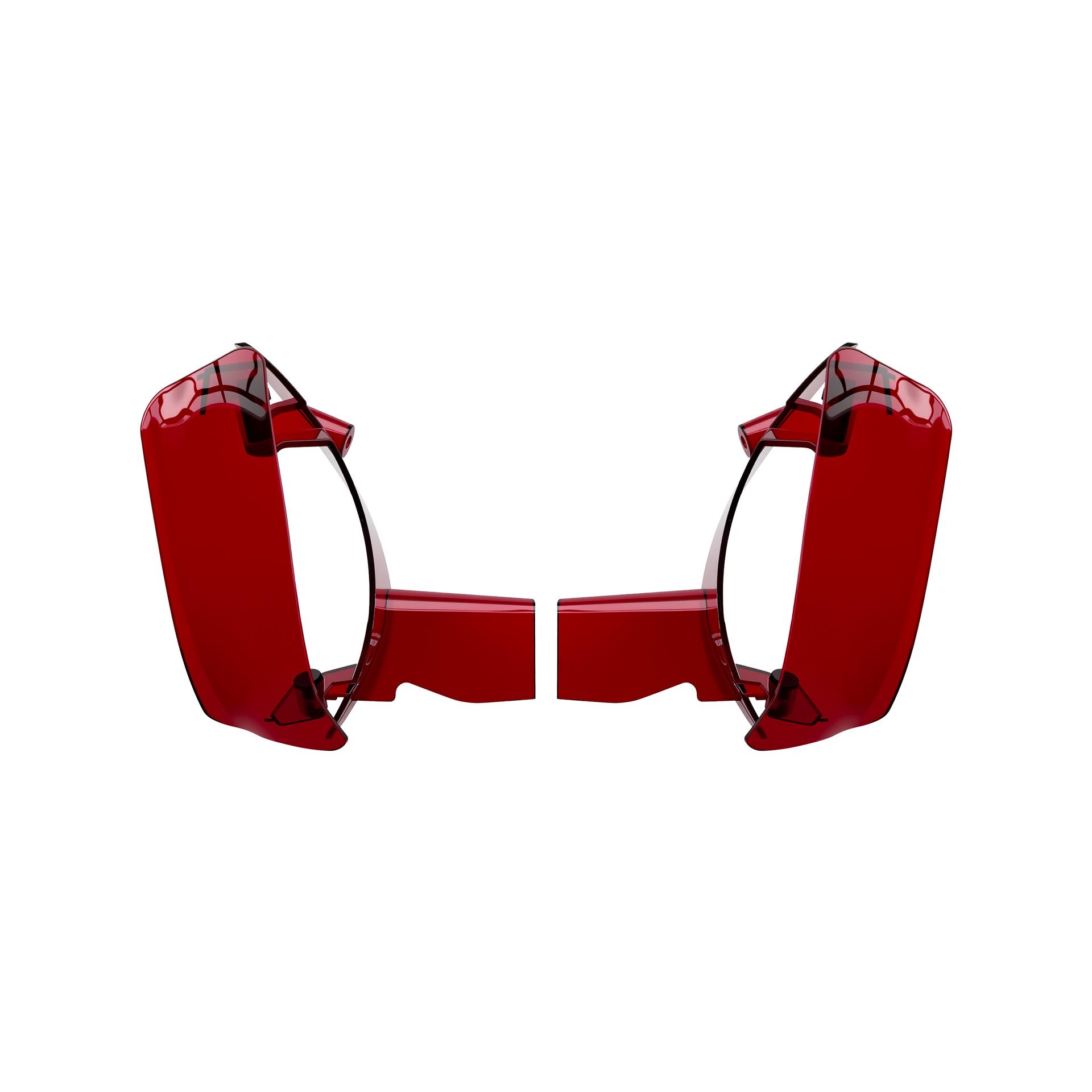 

Harley Road Glide Side Wing Deflector Fairing (23.6-26) - PC Material, Multiple Colors червоний