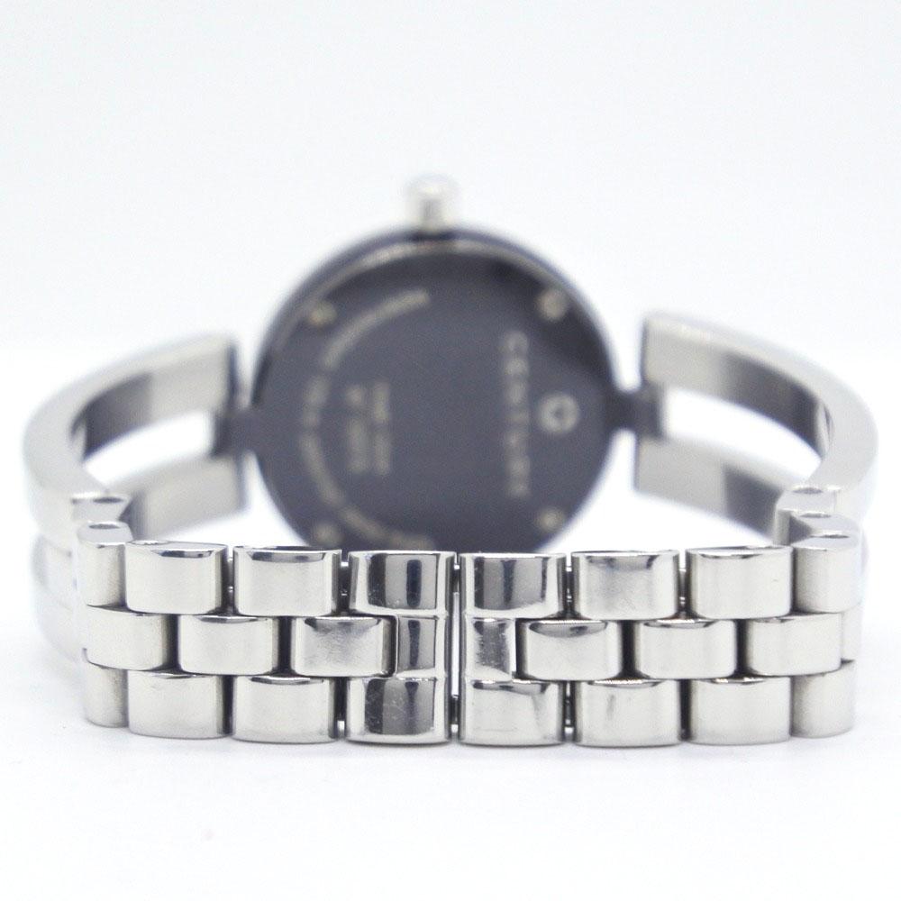 CENTURY Time gem Watches 1P diamond WhiteDial Stainless Steel Quartz Analog display Women Used